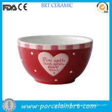 Sweet Love serie de la boda de cerámica Bowl Set